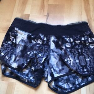 Blue Lululemon Size 6 Shorts